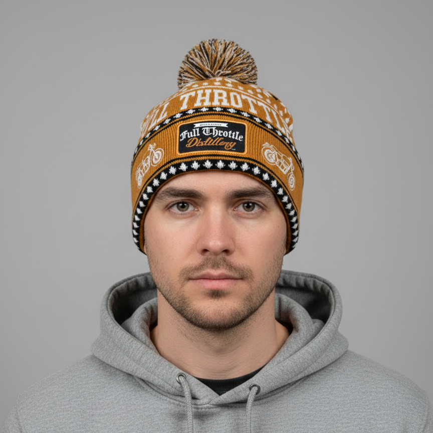 Winter Pom Pom Hat
