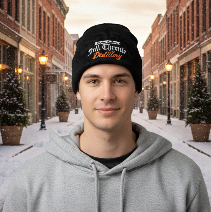 FTD Embroidered Black Beanie