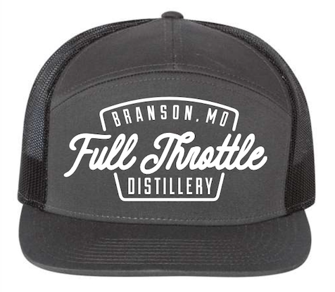 Branson Flare Black/Grey Flat Bill Hat