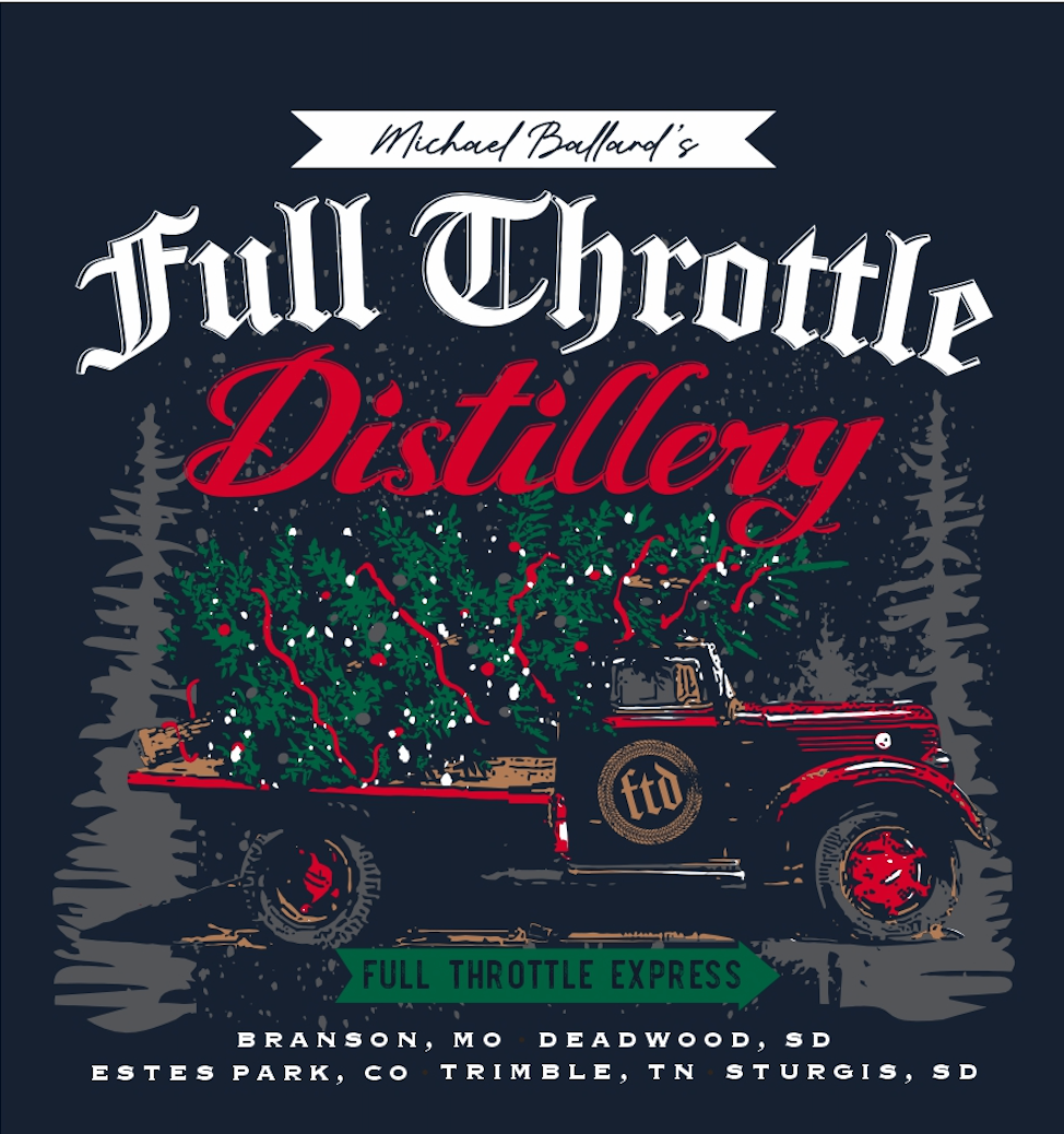 Vintage Winter Truck Long Sleeve - Adult