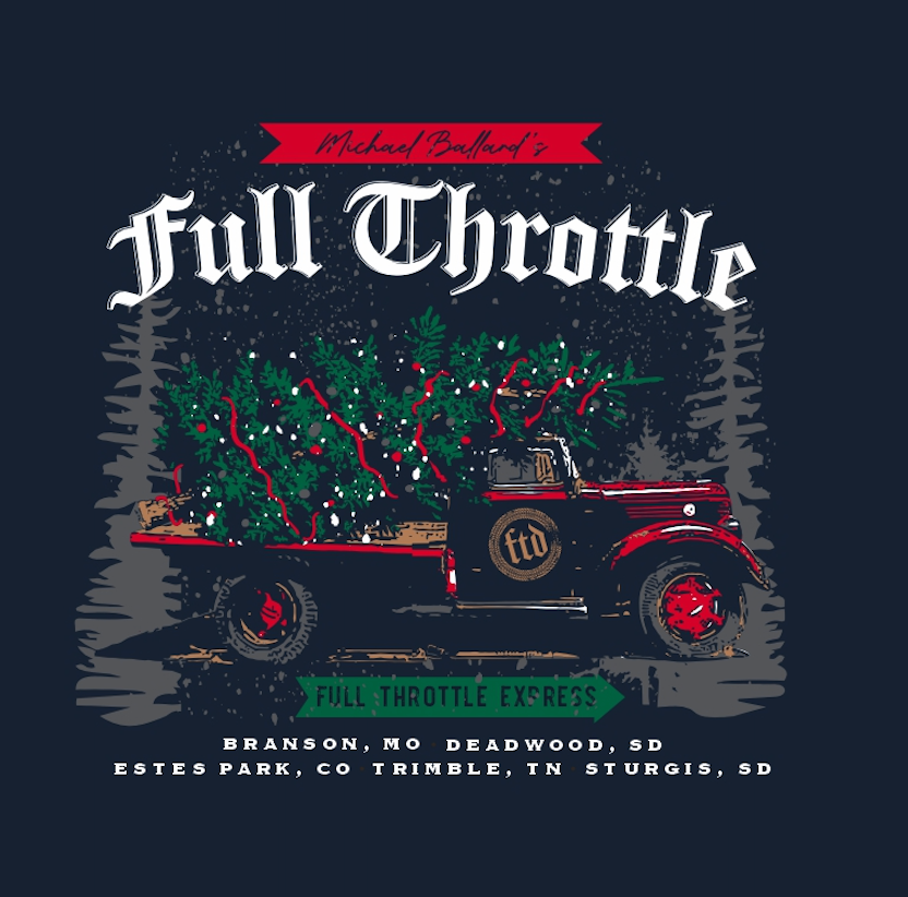 Vintage Winter Truck Long Sleeve - Youth