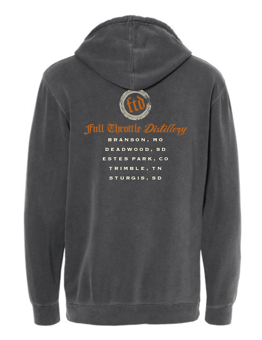 Full Throttle Distillery Logo Hoodie